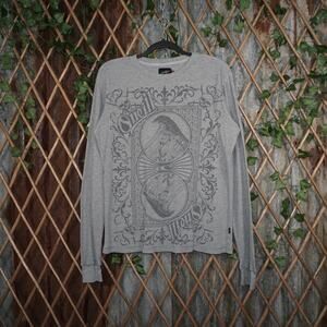 Medium - Vintage Y2K O’Neill ribbed thermal 2000s surf shirt